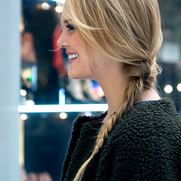 Garnier Fructis Sheer Set Hairspray - Messy Side Fishtail Braid - create cool, carefree hairstyle in minutes